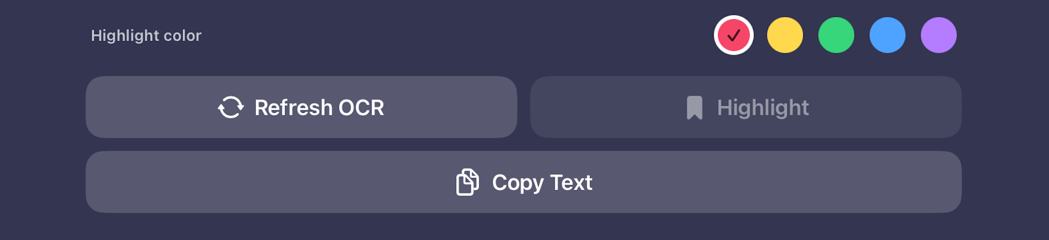 Skani document review interface